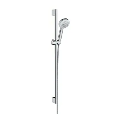 Hansgrohe Crometta 100 - Sprchová souprava 1 jet 0,90 m, bílá/chrom 26658400