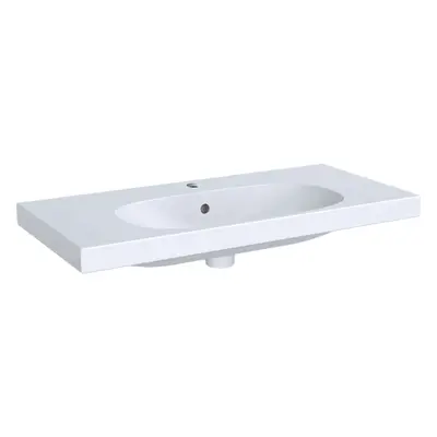 Geberit Acanto - Umyvadlo 900x422 mm, otvor pro baterii, s přepadem, bílá 500.633.01.2