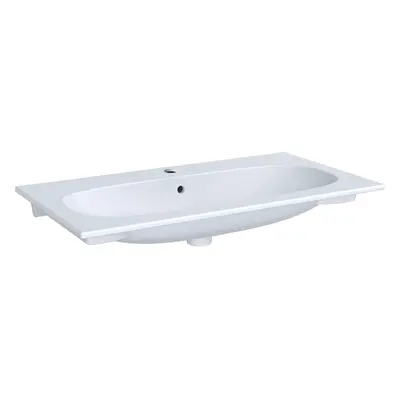 Geberit Acanto - Umyvadlo 900x480 mm, s otvorem pro baterii, s přepadem, bílá 500.642.01.2