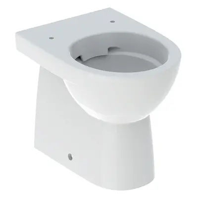 Geberit Selnova Compact - Stojící WC, zadní/spodní odpad, Rimfree, bílá 500.394.01.7