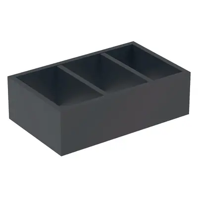 Geberit Selnova Square - Organizér do zásuvky 323x98x200 mm, lávová 500.676.00.1