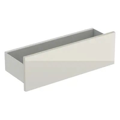 Geberit Acanto - Nástěnná polička 450x148 mm, pískově šedá 500.617.JL.2