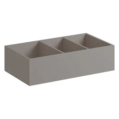 Geberit Xeno 2 - Organizér do zásuvky 373x98 mm, šedá 500.527.00.1