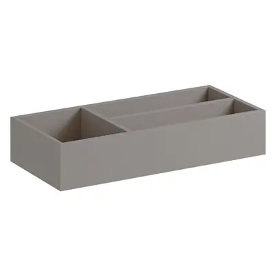 Geberit Xeno 2 - Organizér do zásuvky 323x62 mm, šedá 500.525.00.1