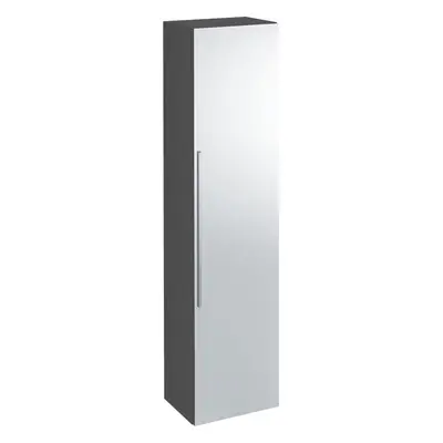 Geberit iCon - Skříňka vysoká 1500x360 mm se zrcadlem, lávová 841151000