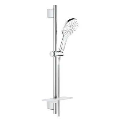 Grohe Rainshower SmartActive - Sada sprchové hlavice 130, 3 proudy, tyče 600 mm a hadice, měsíčn