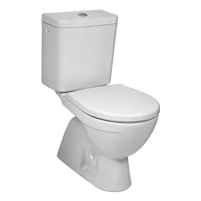 Jika Lyra plus - WC kombi, svislý odpad, boční napouštění, bílá H8263870002413