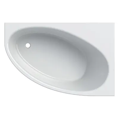 Geberit Selnova - Vana rohová 1500x1000x466 mm, pravá, bílá 554.273.01.1