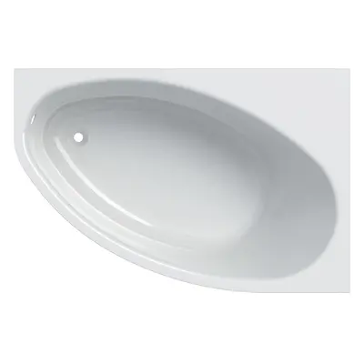 Geberit Selnova - Vana rohová 1600x1000x466 mm, levá, bílá 554.274.01.1