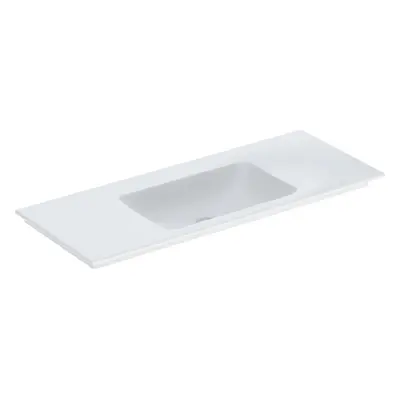 Geberit ONE - Umyvadlo nábytkové 1200x480x140 mm, bez přepadu, bez otvoru pro baterii, KeraTect,