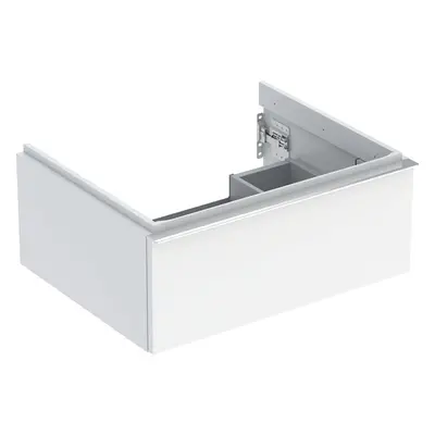 Geberit iCon - Umyvadlová skříňka 592x247x476 mm, 1 zásuvka, lesklá bílá 502.310.01.2