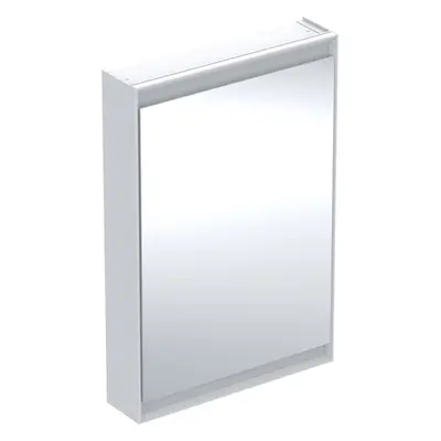 Geberit ONE - Zrcadlová skříňka s LED osvětlením, 600x900x150 mm, panty vlevo, bílá 505.810.00.2