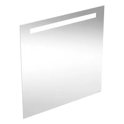 Geberit Option - Zrcadlo s LED osvětlením, 70x70 cm, hliník 502.806.00.1