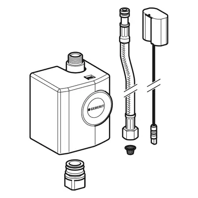 Geberit Příslušenství - Přestavbová sada generátoru pro umyvadlové armatury 116.450.00.1