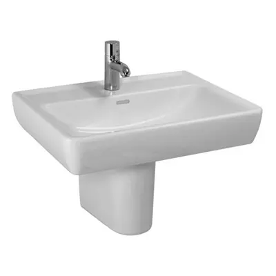 Laufen Pro - Umyvadlo, 550x480 mm, 1 otvor pro baterii, s LCC, bílá H8189514001041