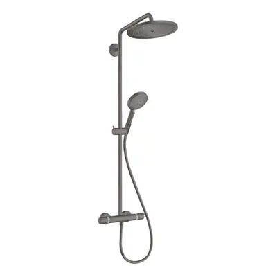 Hansgrohe Croma Select S - Sprchový set Showerpipe 280 s termostatem, EcoSmart, kartáčovaný čern