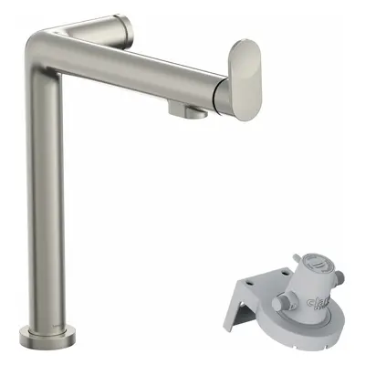 Hansgrohe Aqittura M91 - Dřezová baterie s filtrační hlavicí, vzhled nerezu 76804800