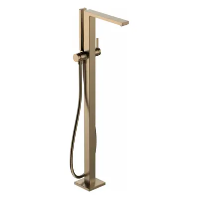 Hansgrohe Tecturis E - Vanová baterie do podlahy, kartáčovaný bronz 73445140