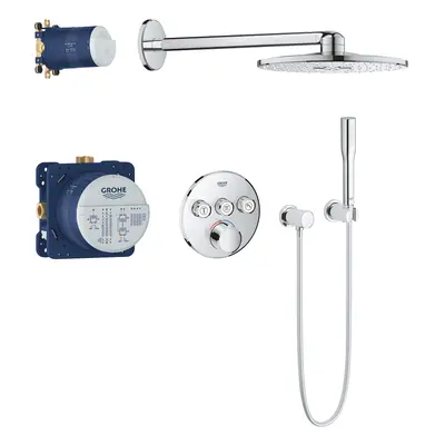 Grohe SmartControl Perfect - Sprchový set 310 s baterií pod omítku, 2 proudy, chrom 34709000