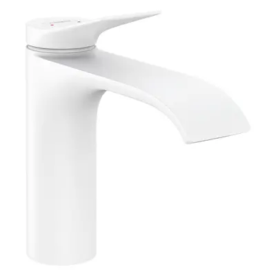 Hansgrohe Vivenis - Umyvadlová baterie 110, s výpustí, EcoSmart, matná bílá 75020700