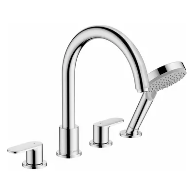 Hansgrohe Vernis Blend - Baterie na okraj vany, 4-otvorová instalace, chrom 71456000