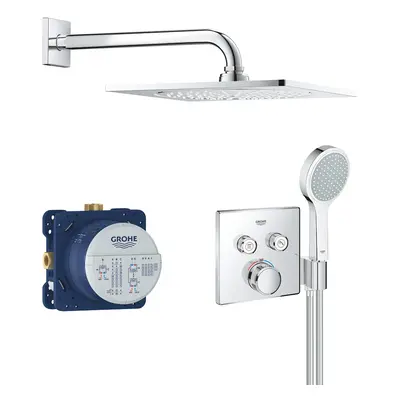 Grohe Grohtherm SmartControl - Sprchový set Perfect s podomítkovým termostatem, 2 proudy, chrom 