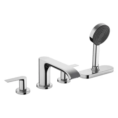 Hansgrohe Vivenis - Baterie na okraj vany, 4-otvorová instalace, sBox, chrom 75444000