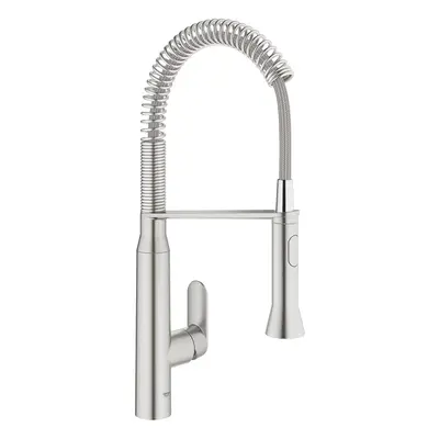 Grohe K7 - Dřezová baterie s flexibilním ramenem, supersteel 31379DC0