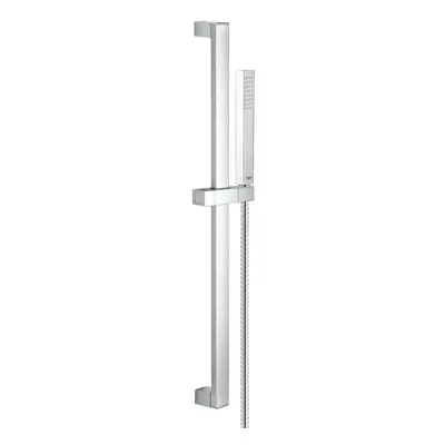 Grohe Euphoria Cube+ - Set sprchové hlavice, 1jet, tyče 600 mm a hadice, chrom 27891000