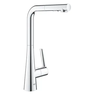 Grohe Zedra - Dřezová baterie s výsuvnou sprškou, chrom 32553002