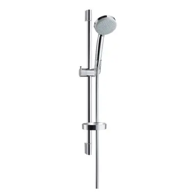 Hansgrohe Croma - Set sprchové hlavice, 9 l/min, 4 proudy, tyče 0,65 m a hadice, chrom 27776000