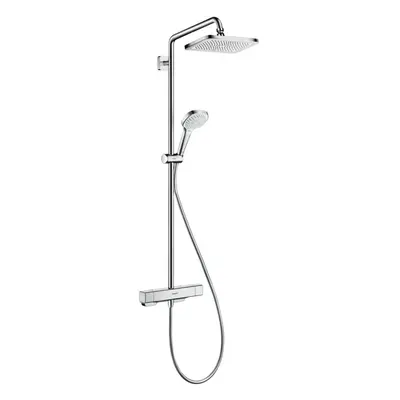 Hansgrohe Croma - Sprchový set Showerpipe s termostatem, 1jet, EcoSmart, chrom 27660000