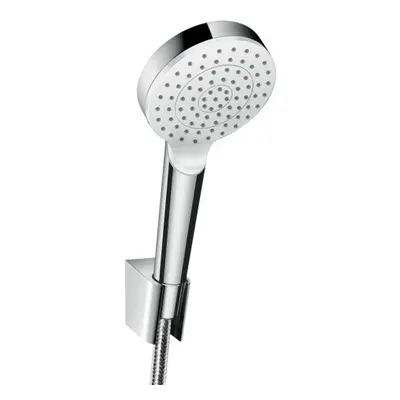 Hansgrohe Crometta - Set sprchové hlavice, držáku a hadice, EcoSmart, bílá/chrom 26569400