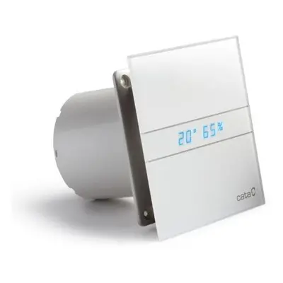 Sapho Cata E - Koupelnový ventilátor axiální s automatem E-100 GTH, 8 W, potrubí 100 mm, bílá 00