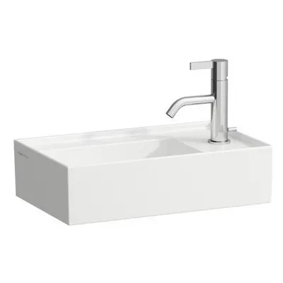 Laufen Kartell - Umyvátko 460x280 mm, s 1 otvorem pro baterii, s LCC, bílá H8153344001111