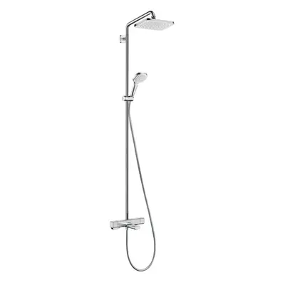 Hansgrohe Croma - Vanový set Showerpipe s termostatem, 1 proud, chrom 27687000