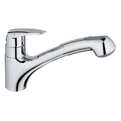 Grohe Eurodisc - Páková dřezová baterie, chrom 32257001