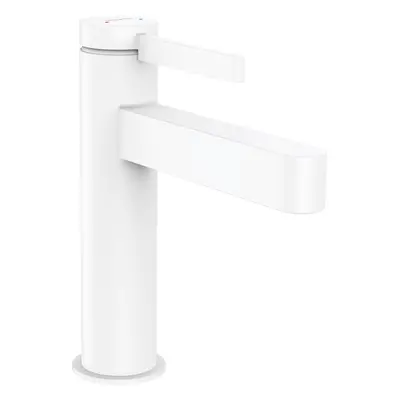 Hansgrohe Finoris - Umyvadlová baterie 110, výpustí Push-Open, EcoSmart, matná bílá 76023700