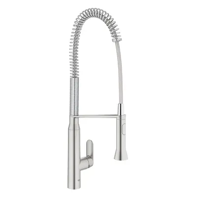 Grohe K7 - Dřezová baterie s flexibilním ramenem, supersteel 32950DC0