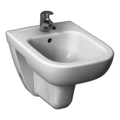 Jika Deep - Závěsný bidet, otvor pro baterii, s postranními otvory, bílá H8306120003041