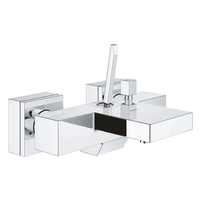 Grohe Eurocube Joy - Páková vanová baterie, chrom 23666000