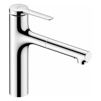 Hansgrohe Zesis M33 - Dřezová baterie 160, s výsuvnou sprškou, sBox lite, chrom 74804000