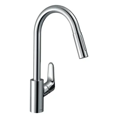 Hansgrohe Focus M41 - Dřezová baterie Focus s výsuvnou sprškou, EcoSmart, chrom 31833000