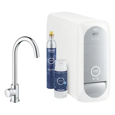 Grohe Blue Home - Dřezový ventil Mono Connected, s chladícím zařízením a filtrací, chrom 3149800