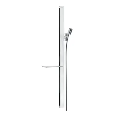 Hansgrohe Unica'E - Sprchová tyč 900 mm, se sprchovou hadicí, bílá/chrom 27640400