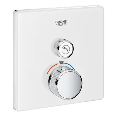 Grohe Grohtherm SmartControl - Termostatická sprchová baterie pod omítku s 1 ventilem, měsíční b