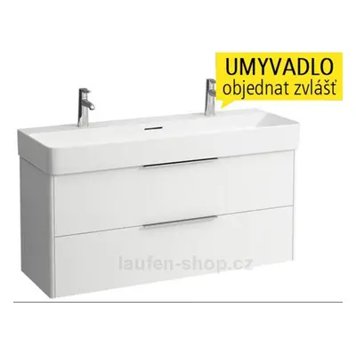 Laufen Base - Skříňka pod umyvadlo, 1180 x 390 x 530 mm, matná bílá H4024721102601