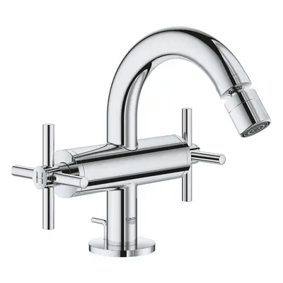 Grohe Atrio - Bidetová baterie s výpustí, velikost M, chrom 24027003