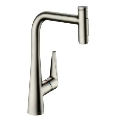 Hansgrohe Talis Select M51 - Dřezová baterie s výsuvnou sprškou, vzhled nerezu 72823800