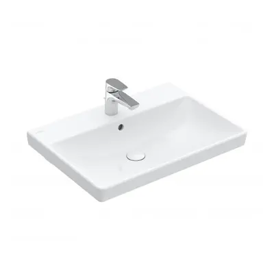 Villeroy & Boch Avento - Umyvadlo nábytkové 650x470 mm, s přepadem, otvor pro baterii, alpská bí